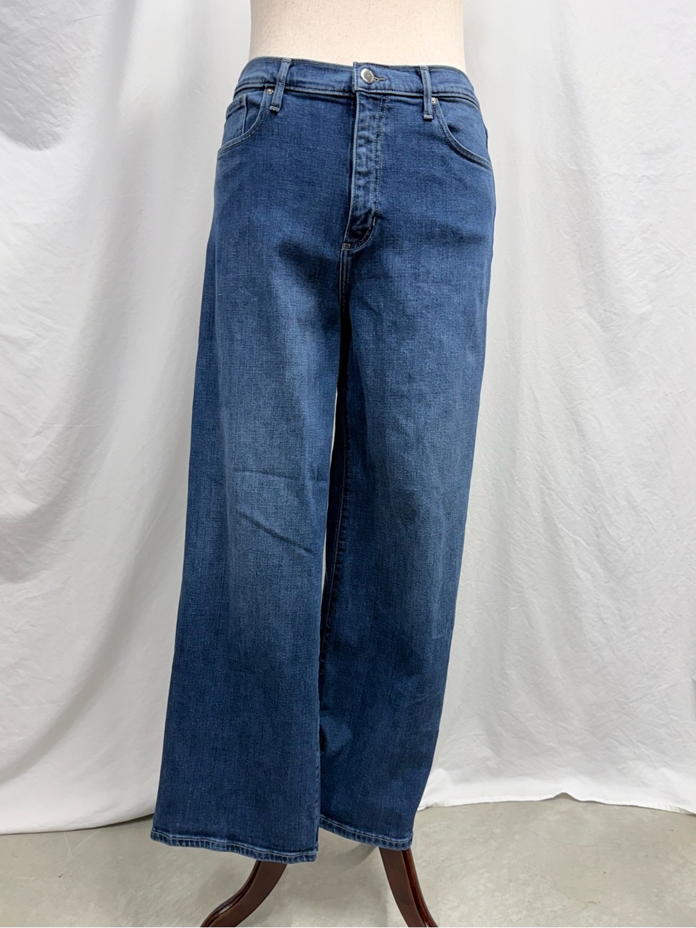 Banana Republic Hi-Rise Wide-Leg Jeans